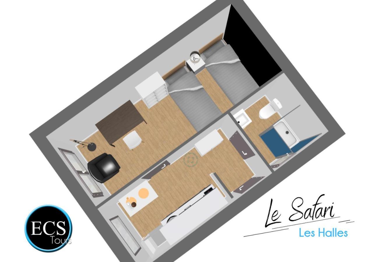 "Le Safari" - 2 Lits - Au Coeur Du Vieux Tours Διαμέρισμα Εξωτερικό φωτογραφία